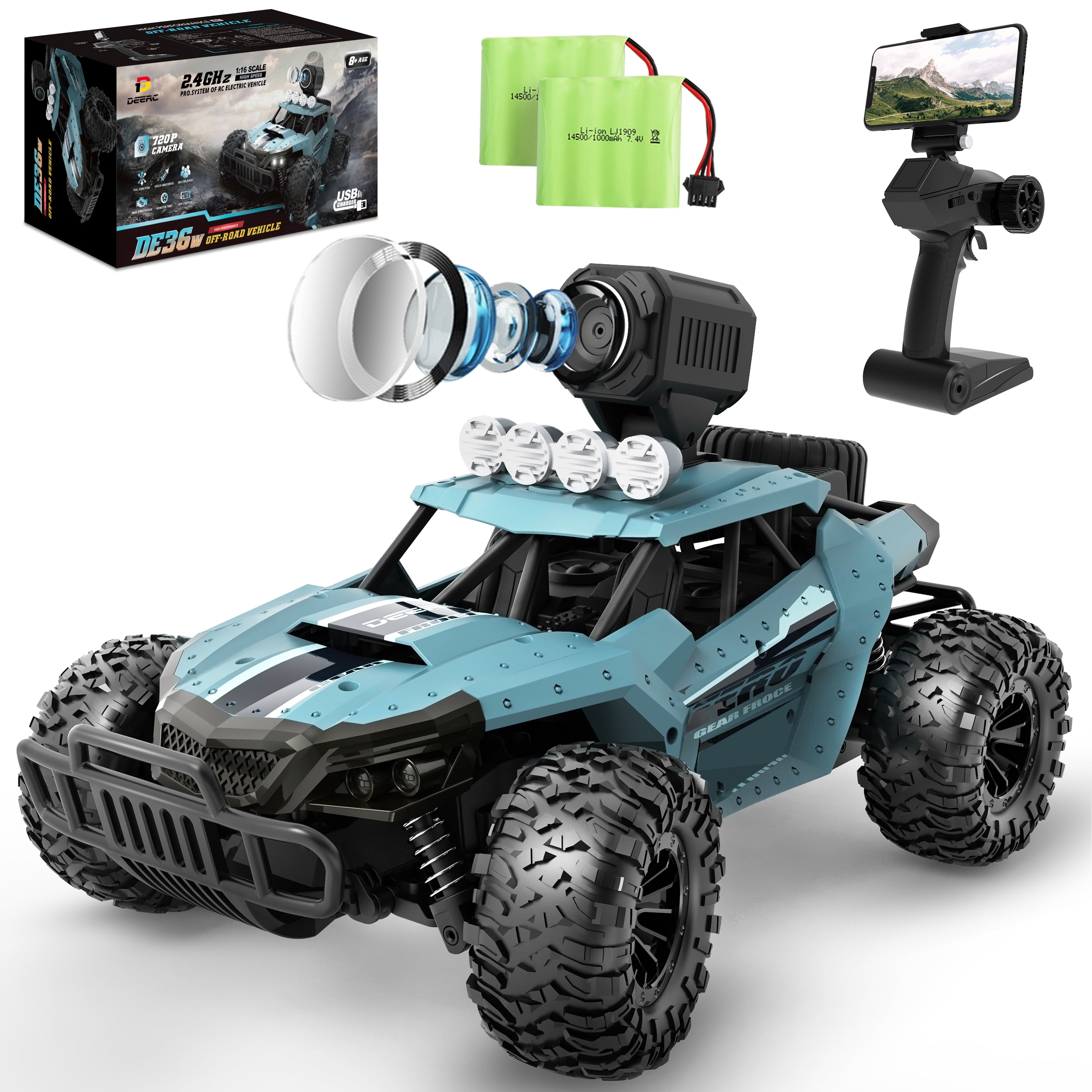 radio control car with camera