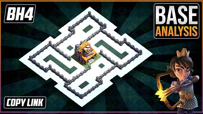 clash of clans builder hall 4 base