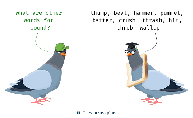 pound thesaurus