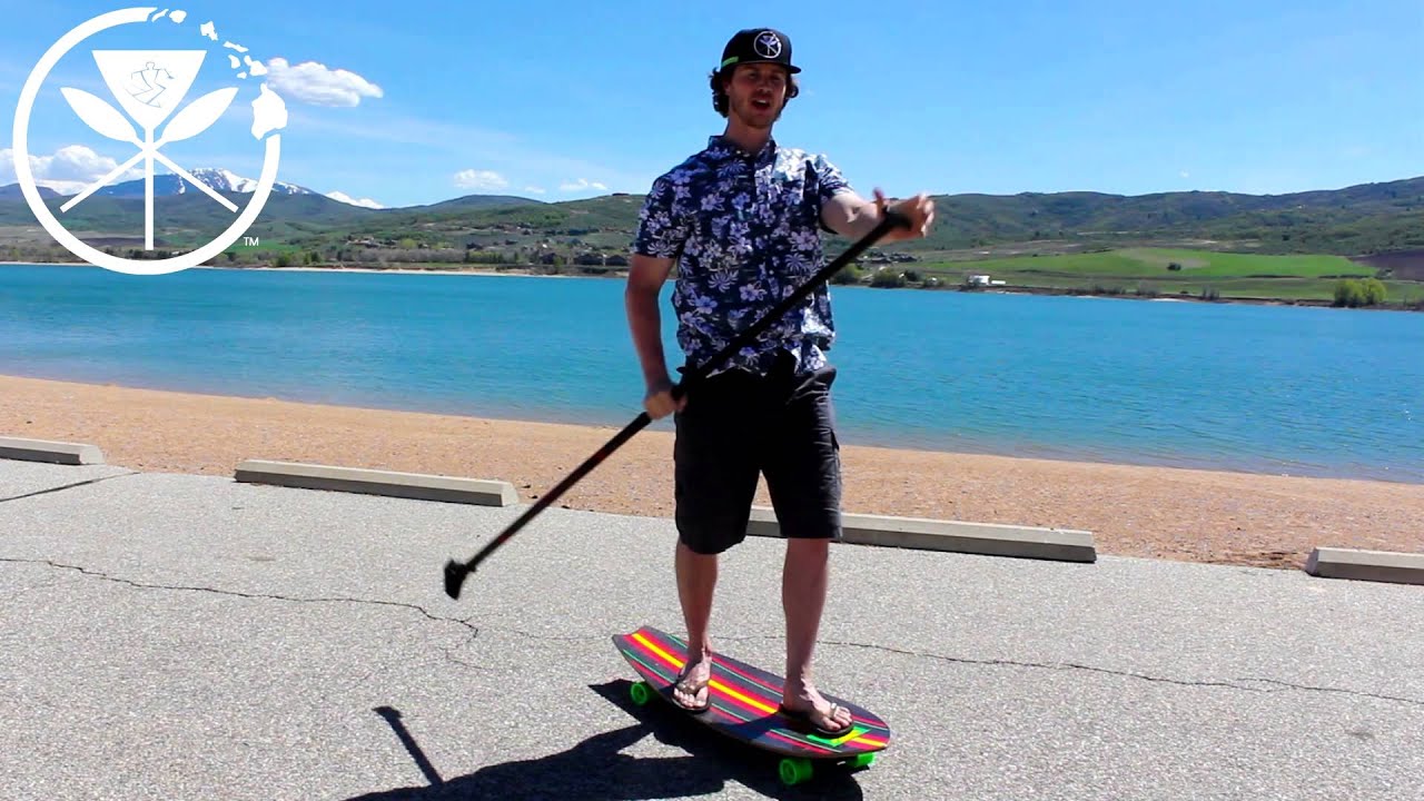 longboard paddle