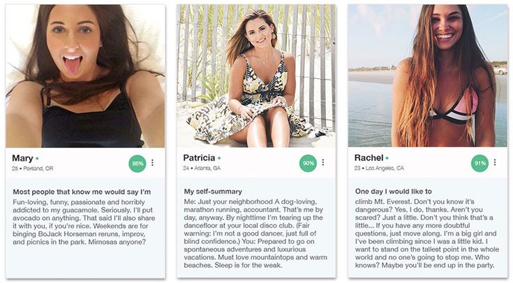 okcupid profile examples