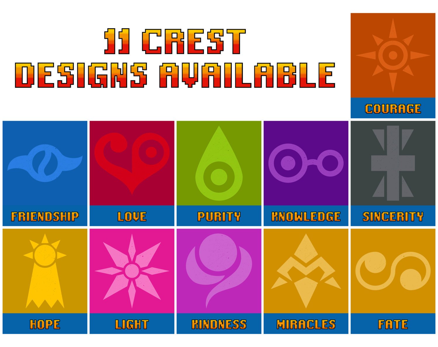 digimon crests