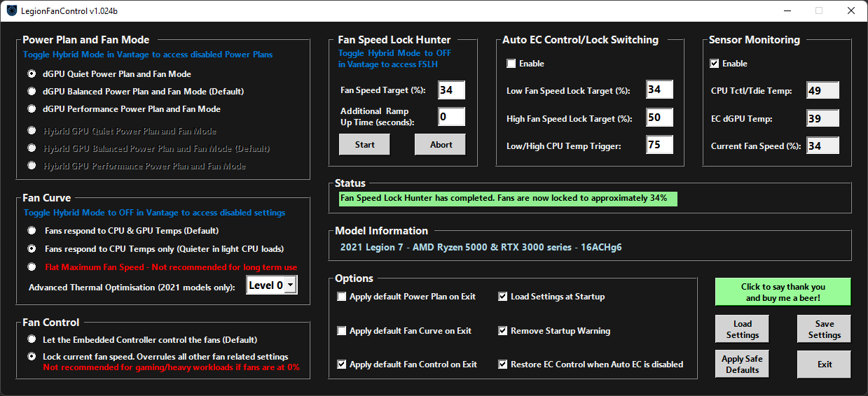 ideapad fan control