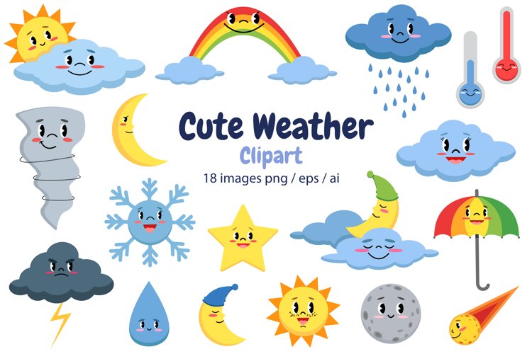 cute weather clipart