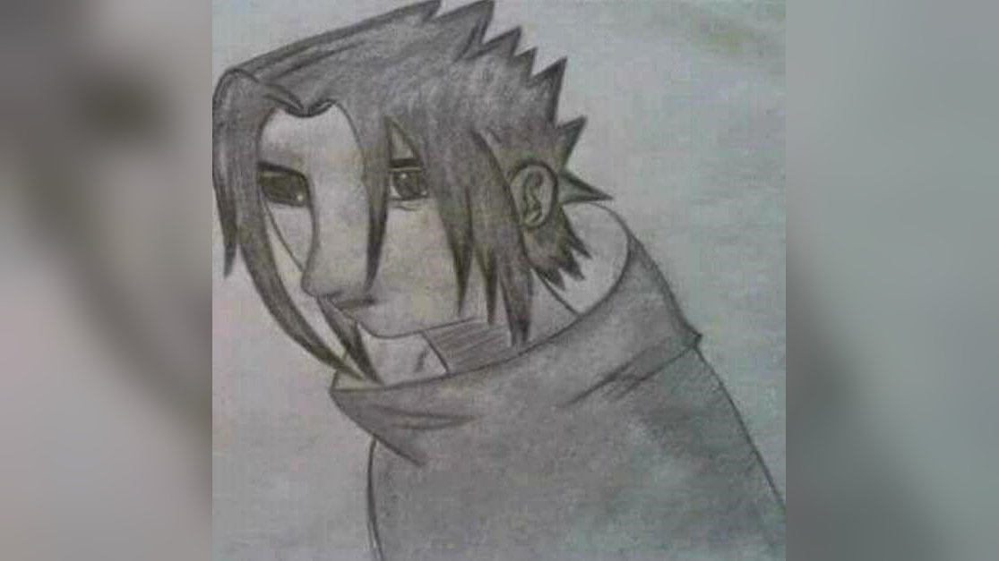 sasuke drawing meme