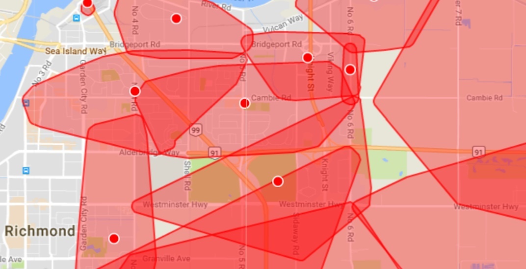 richmond bc power outage