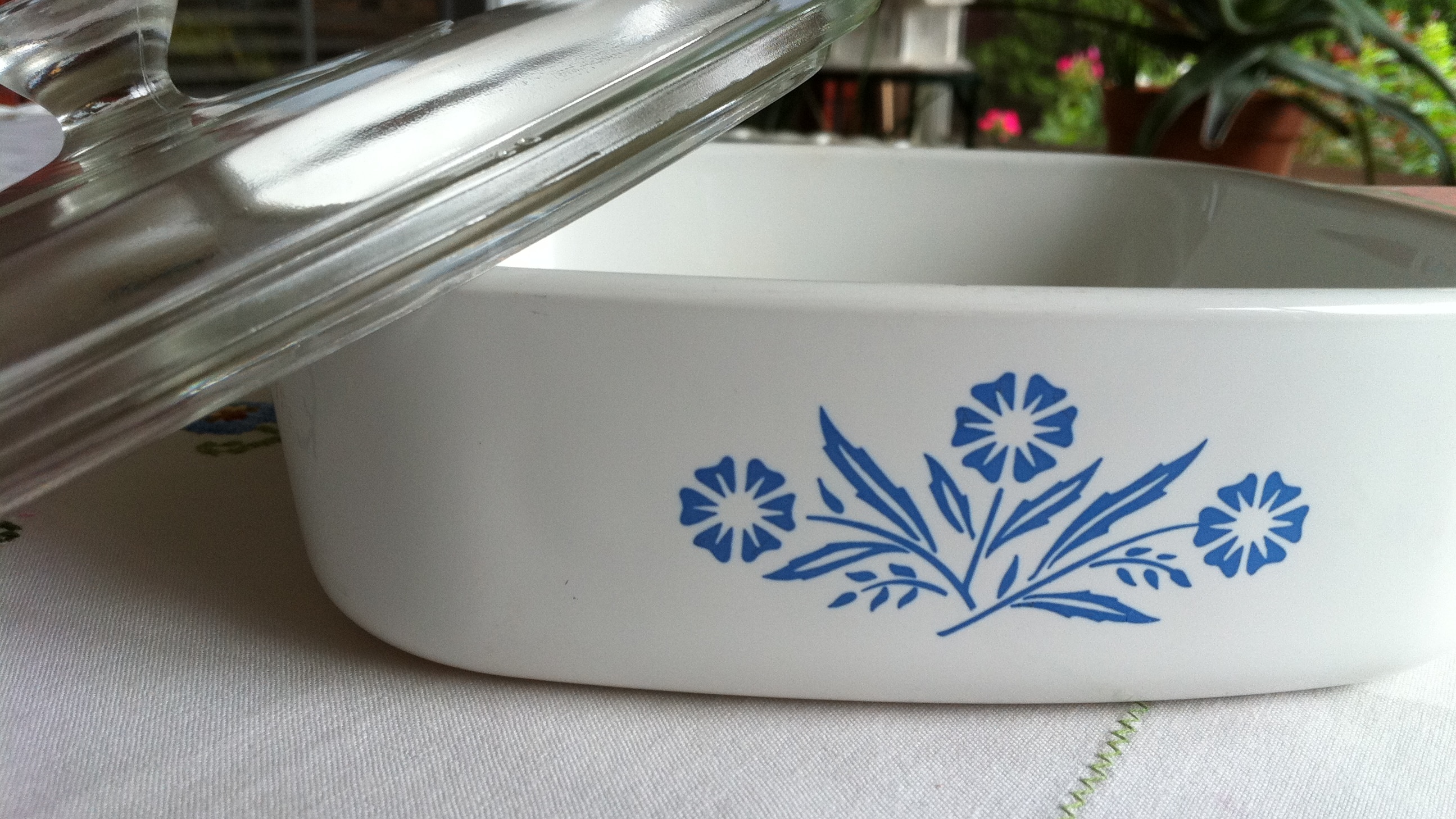 plat corning ware