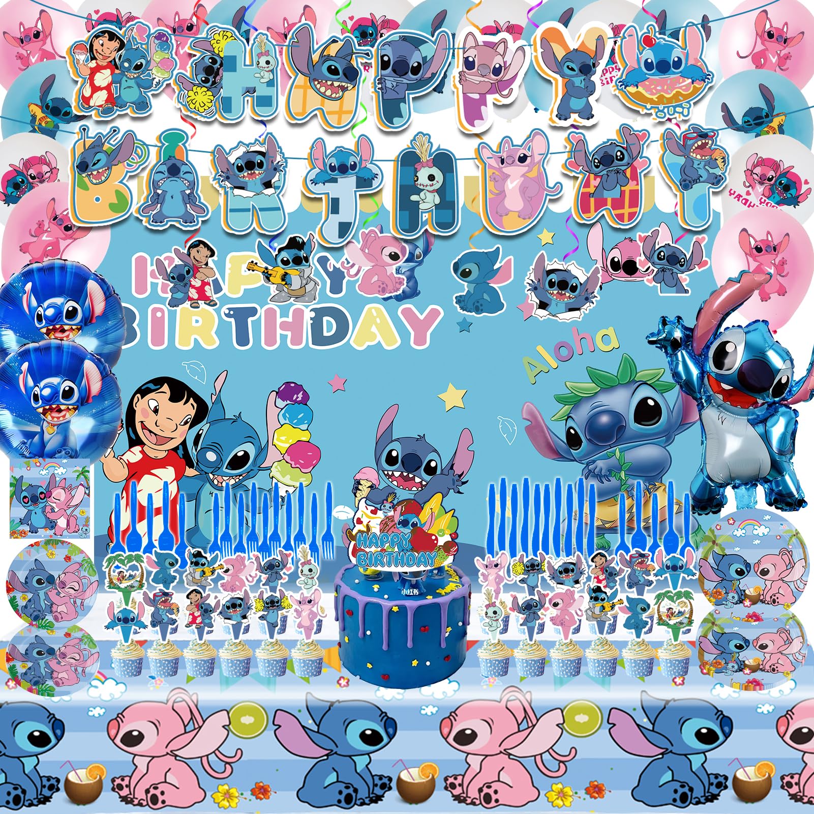 lilo and stitch birthday supplies