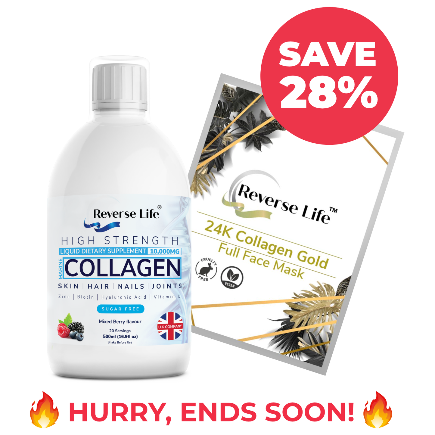 reverse life collagen holland and barrett