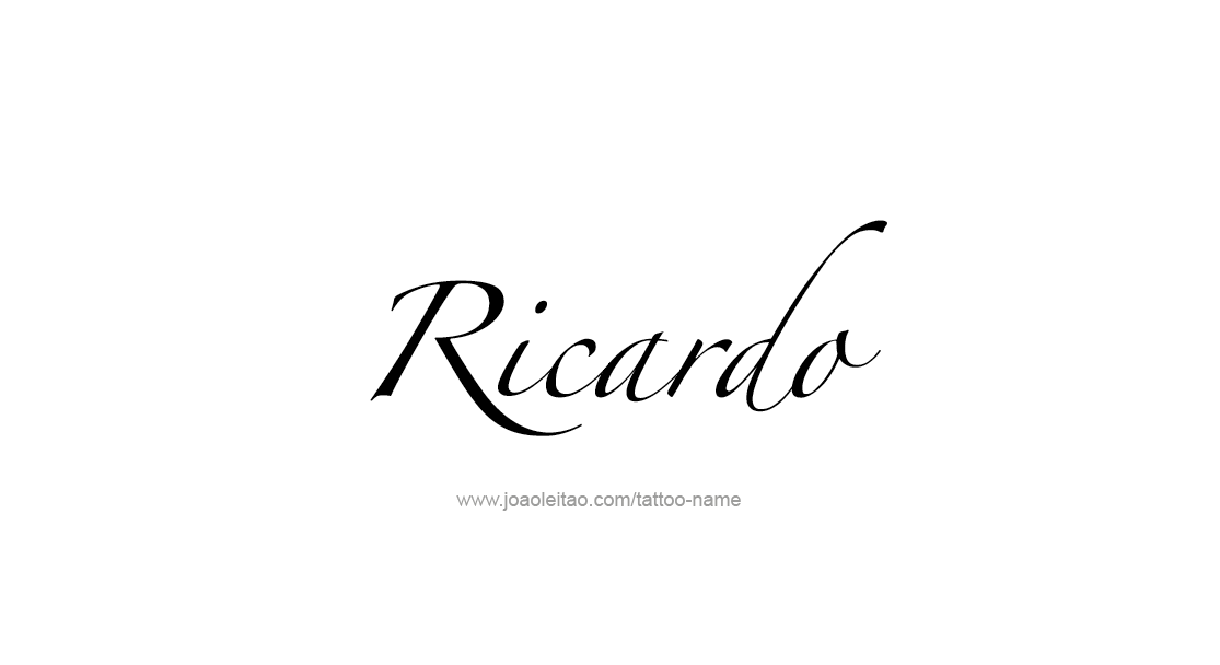 ricardo tattoo