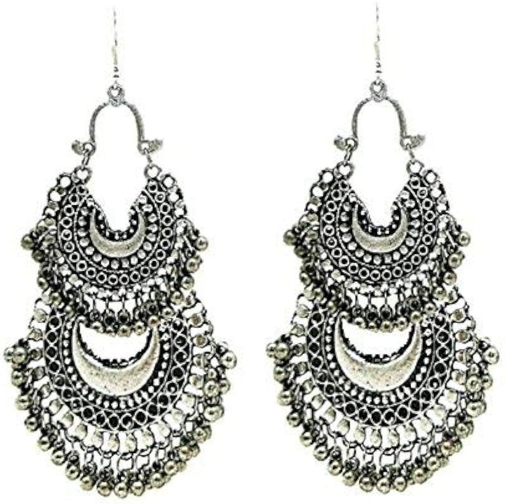 oxidised earrings amazon