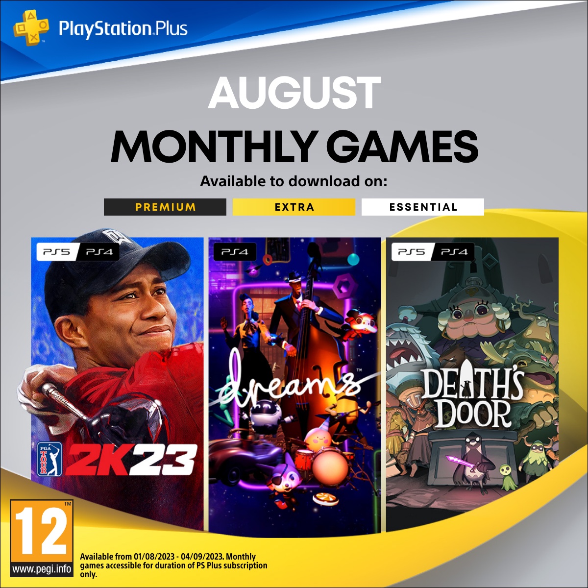 ps monthly games august 2023