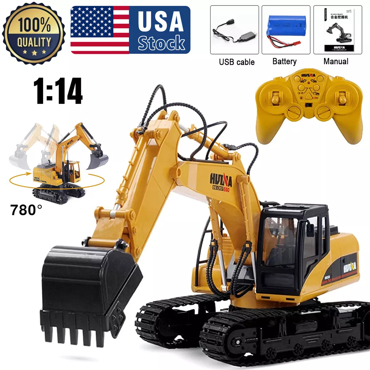 rc remote control excavator