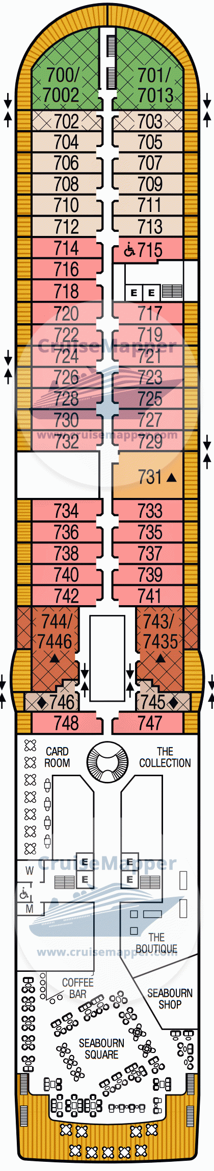 seabourn deck plan odyssey