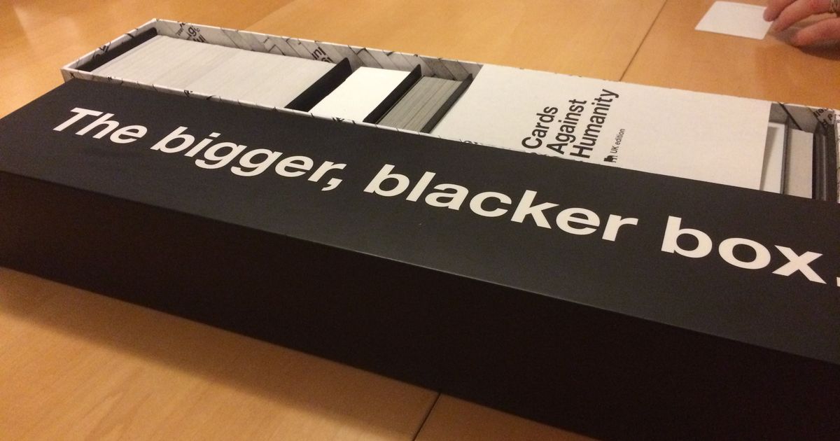 cah bigger blacker box