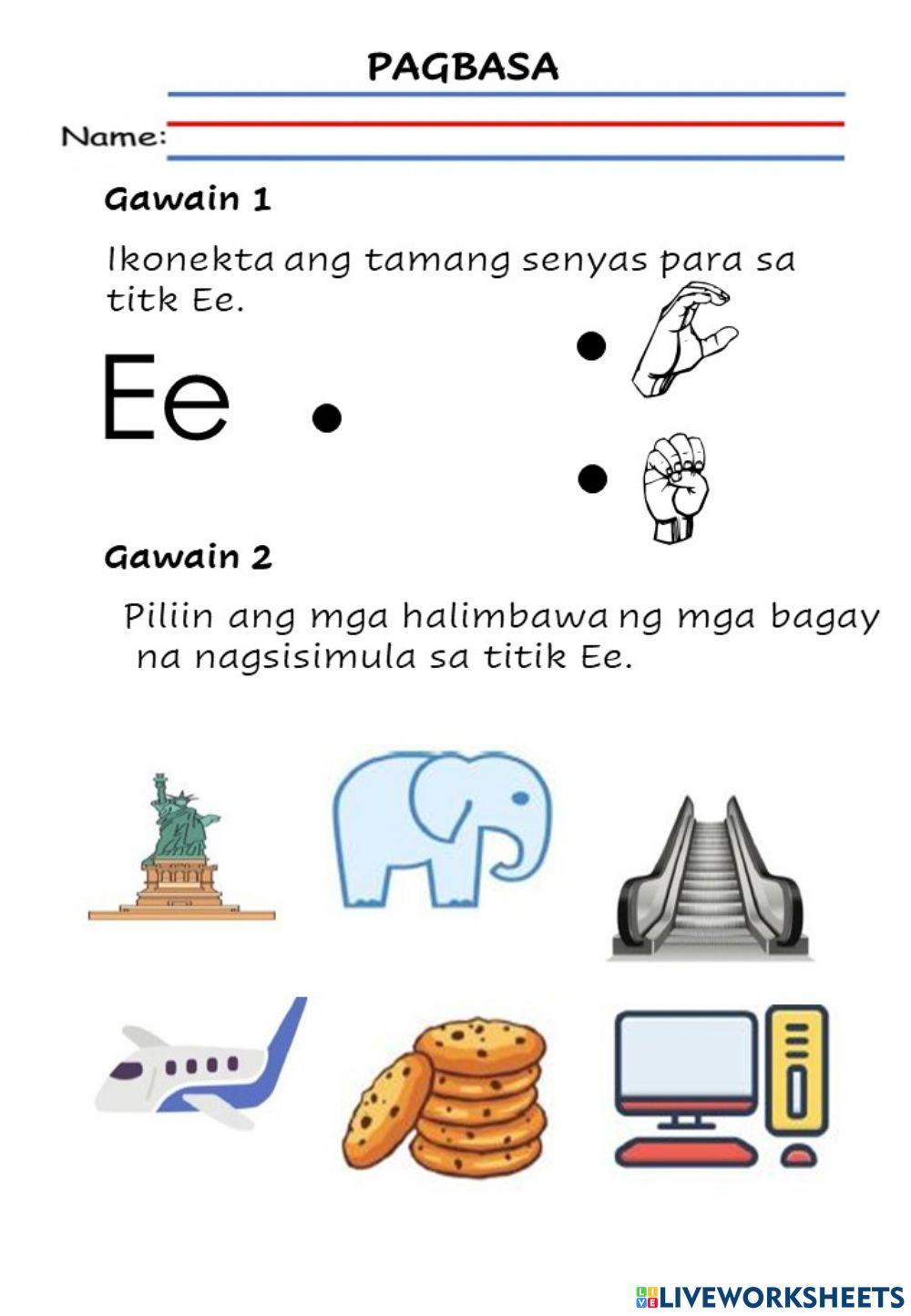 printable titik e worksheets