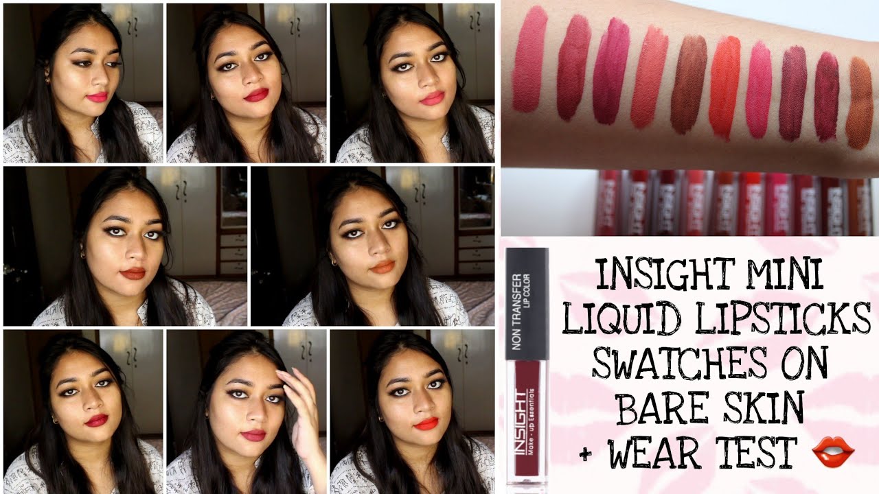 insight liquid matte lipstick shades