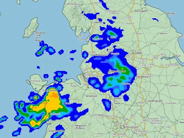 manchester weather radar