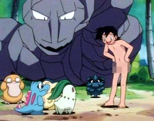 pokemon ash naked