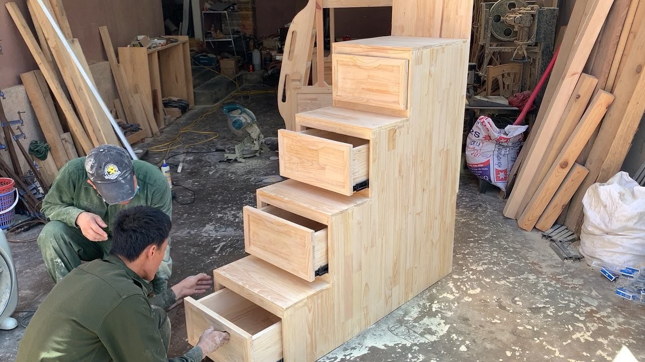 loft bed stairs