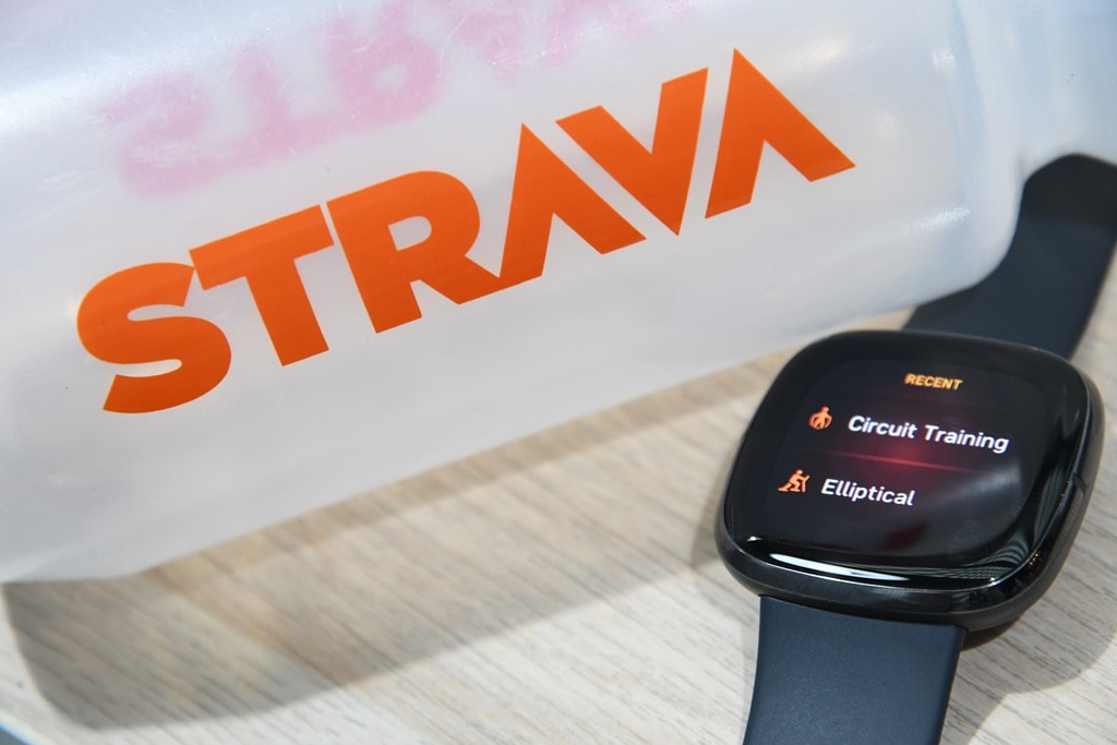 fitbit for strava