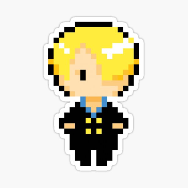 sanji pixel art