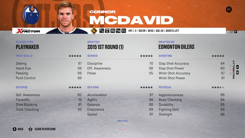 through the legs deke nhl 23