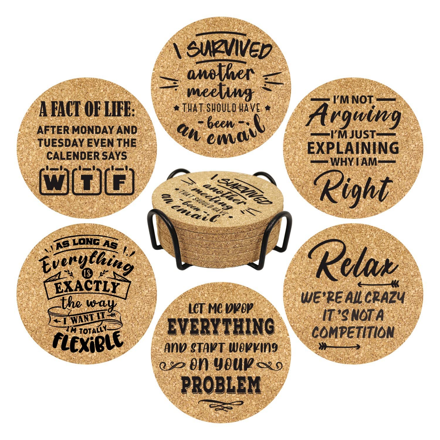 humorous coasters