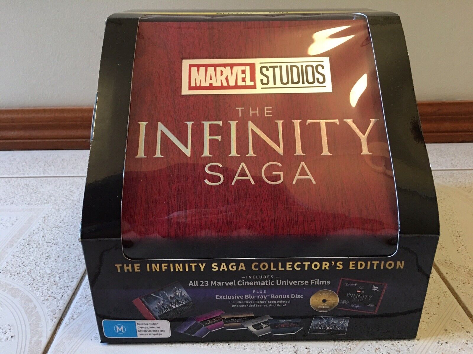 avengers infinity saga blu ray