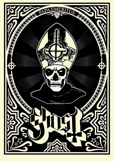 papa emeritus vector