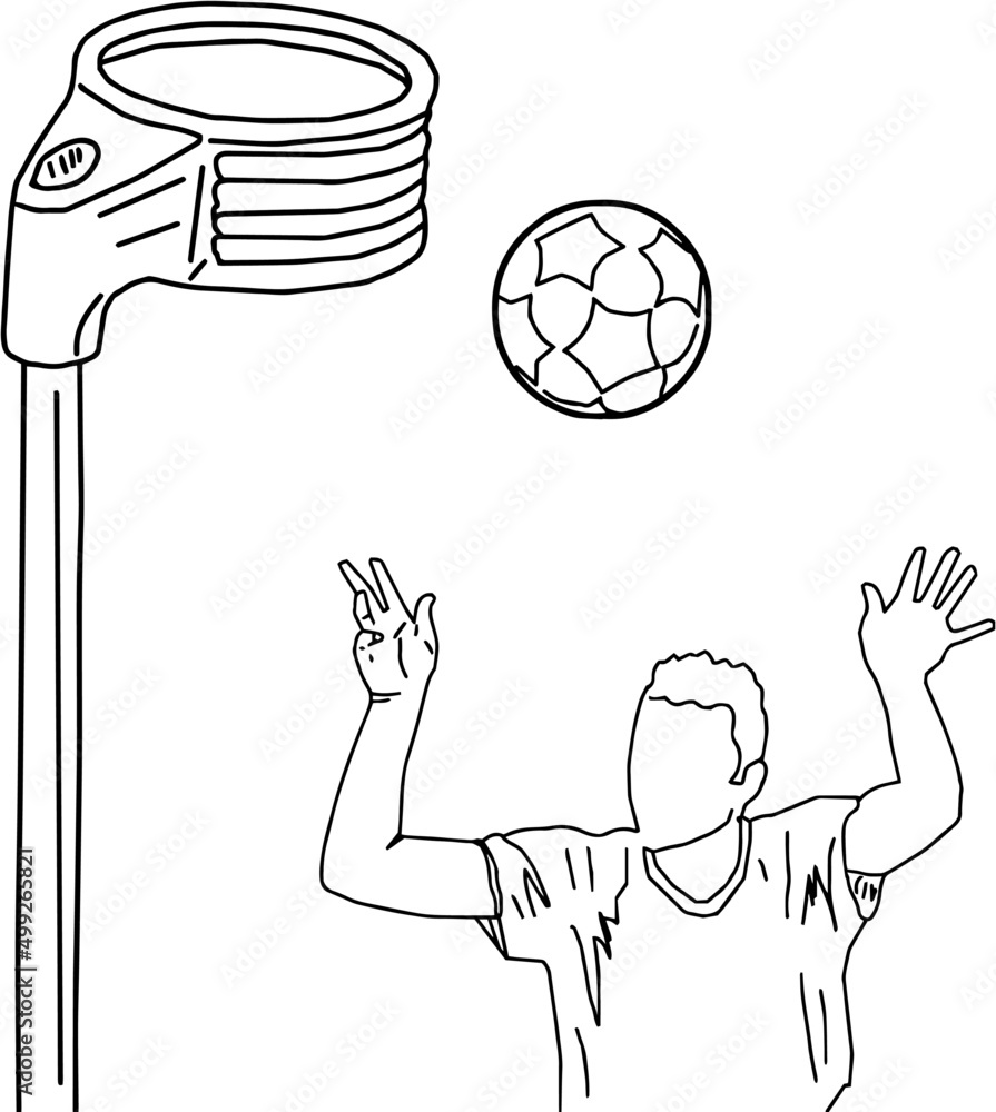 korfball dibujo