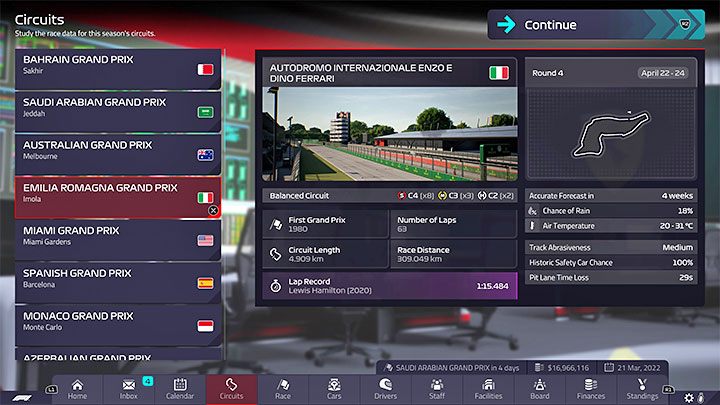 f1 manager 2022 setup bahrain