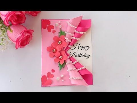 happy birthday card design handmade