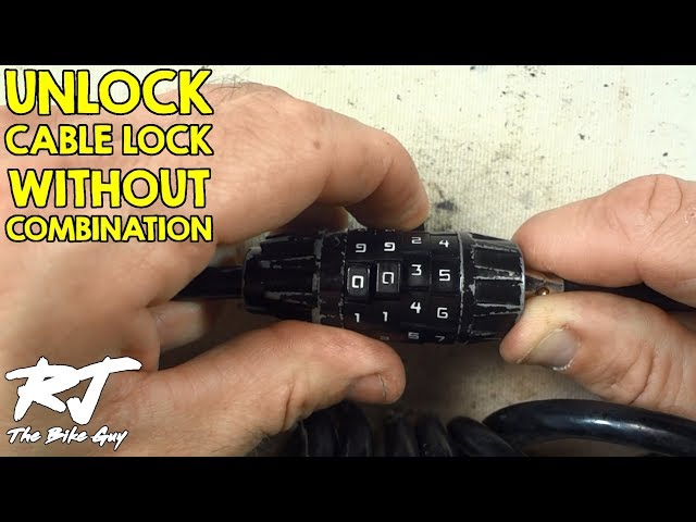 how to open a kryptonite combination lock