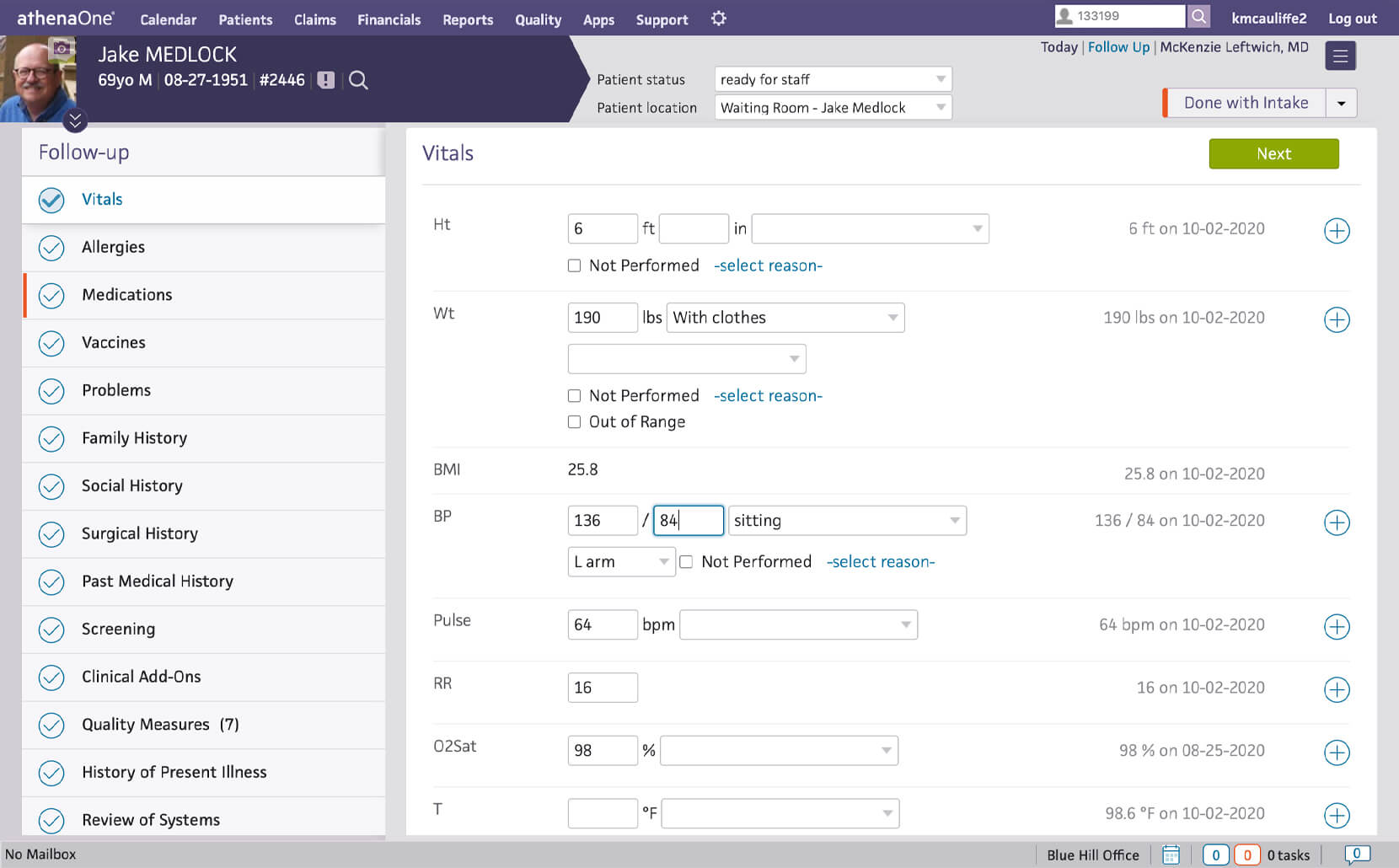 athenaone provider login