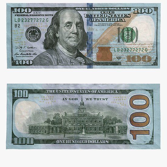 printable 100 dollar bill front and back