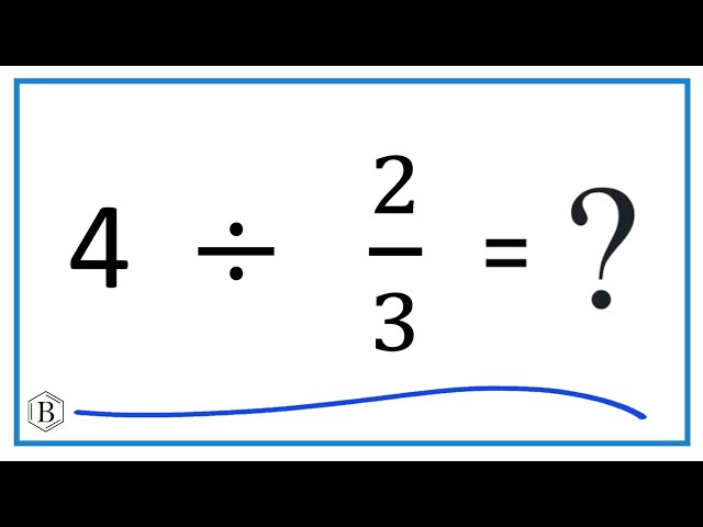 3/4 divided by 2