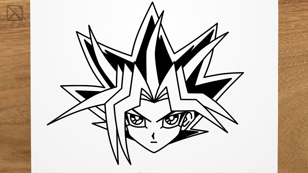 dibujos de yu gi oh