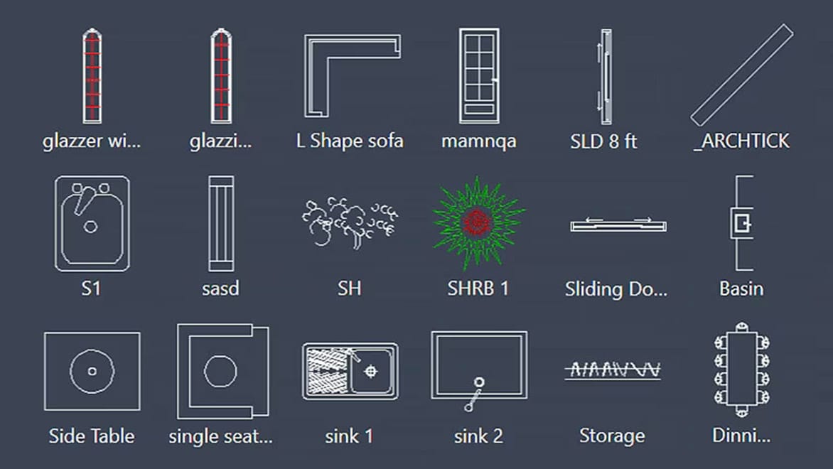 autocad blocks