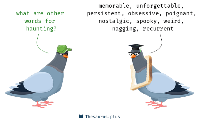 haunting synonym