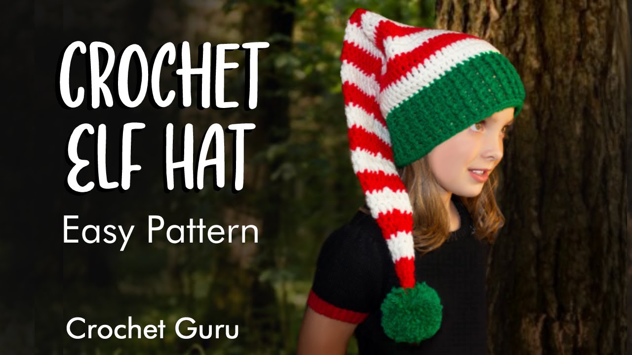 crochet elf hat