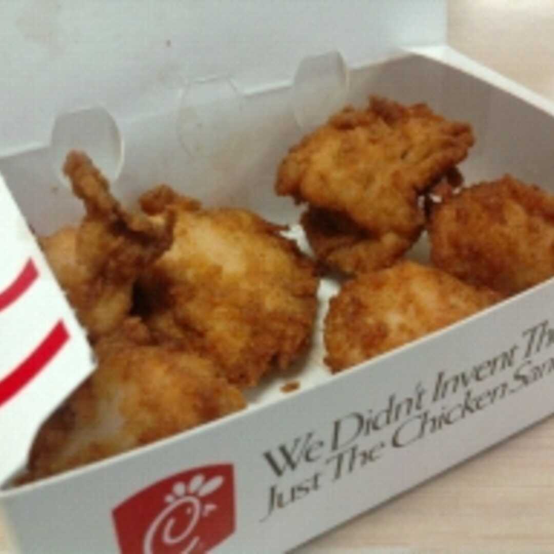 calories in chick fil a 8 count nuggets