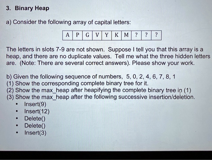 complete array 7 letters