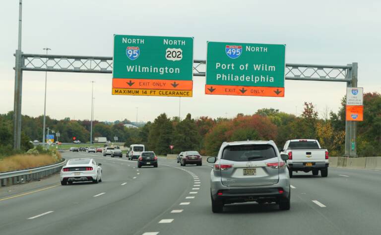 route 495 north traffic