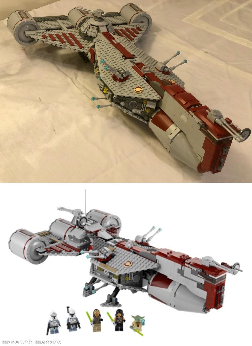 lego star wars frigate republic