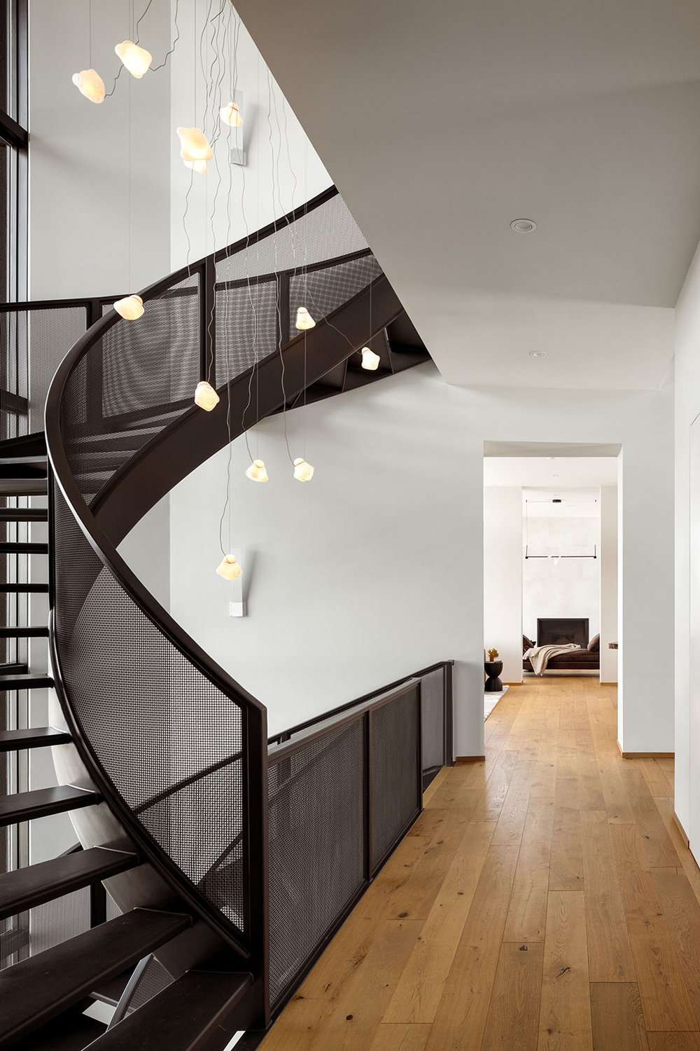 modern interior railing