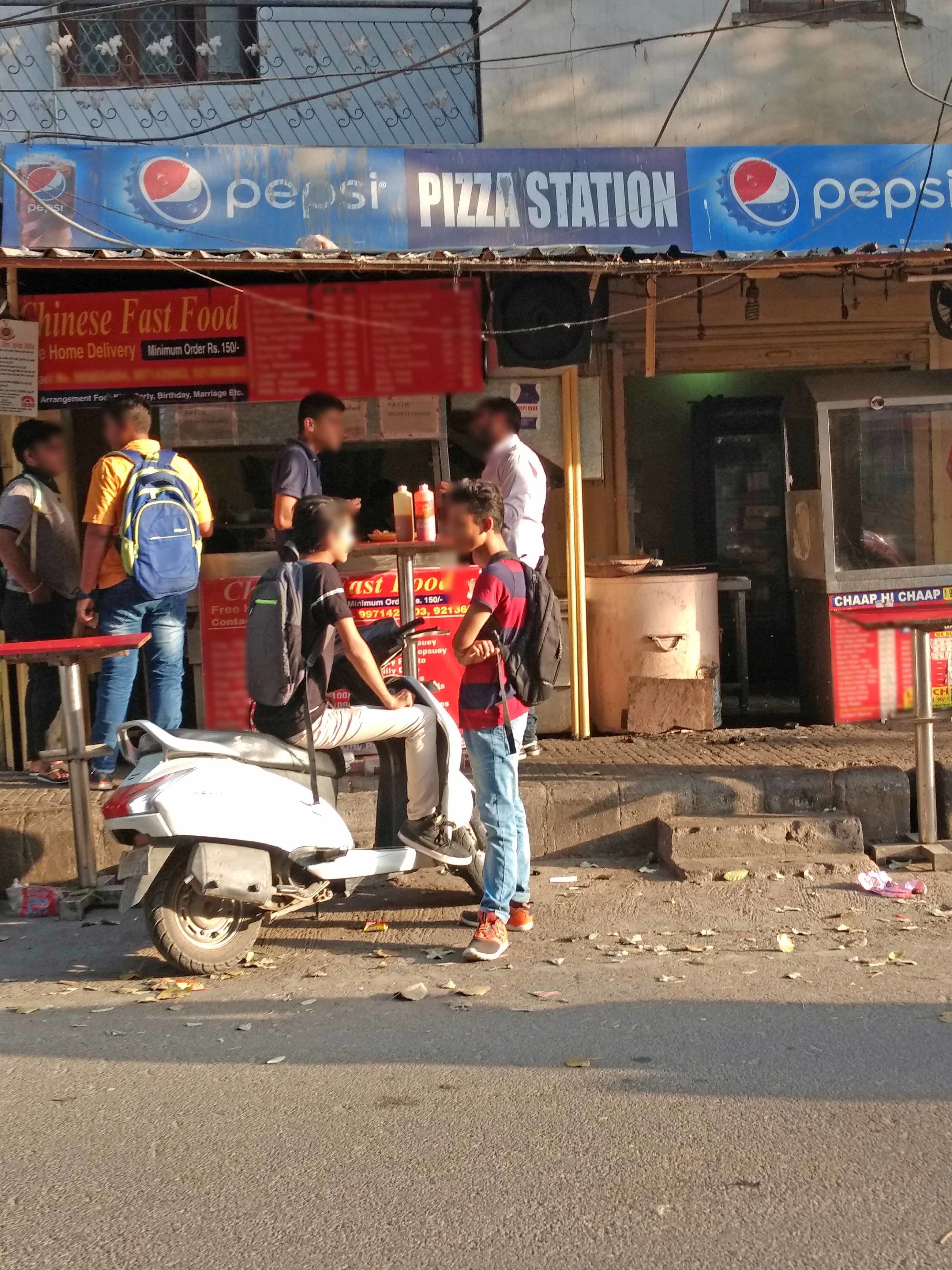 pizza station dilshad garden