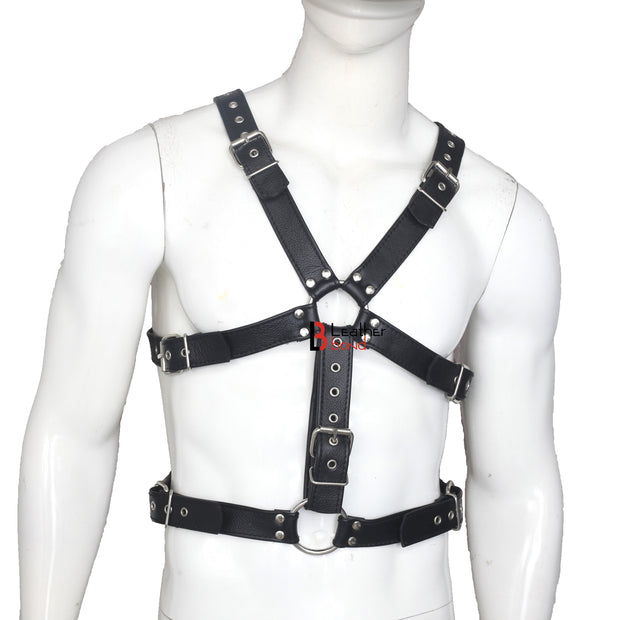 mens leather harness