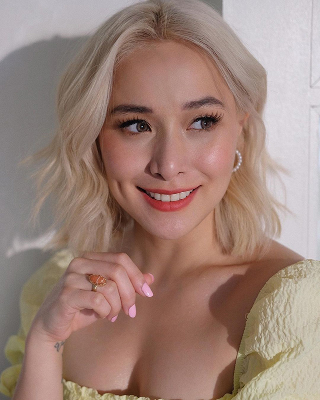 cristine reyes blonde