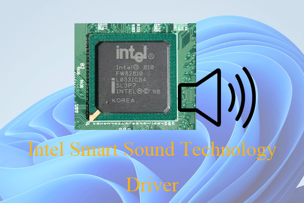 intel smart sound technology driver